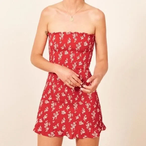 Reformation Chantilly Lace Dress Small - Picture 6 of 6